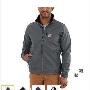 Mens Carhartt RAIN DEFENDER® RELAXED FIT HEAVYWEIGHT SOFTSHELL JACKET